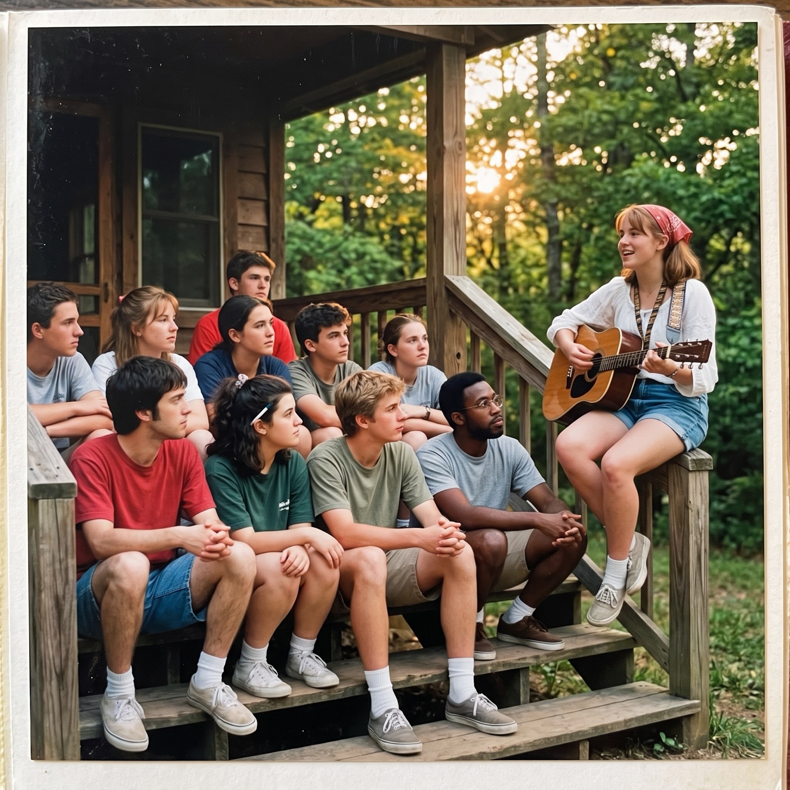 Camp, '96. Leigh Anne knew every name by Tuesday.
