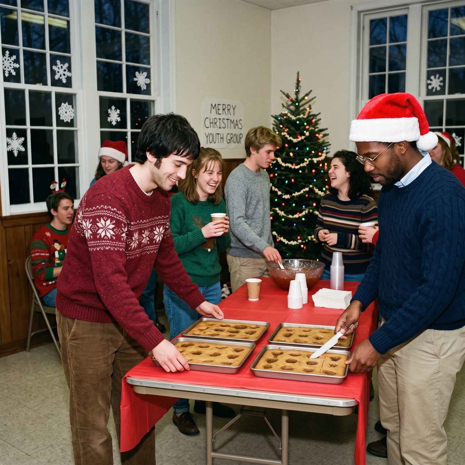 Sugar cake, Christmas '97. Wes brought four.