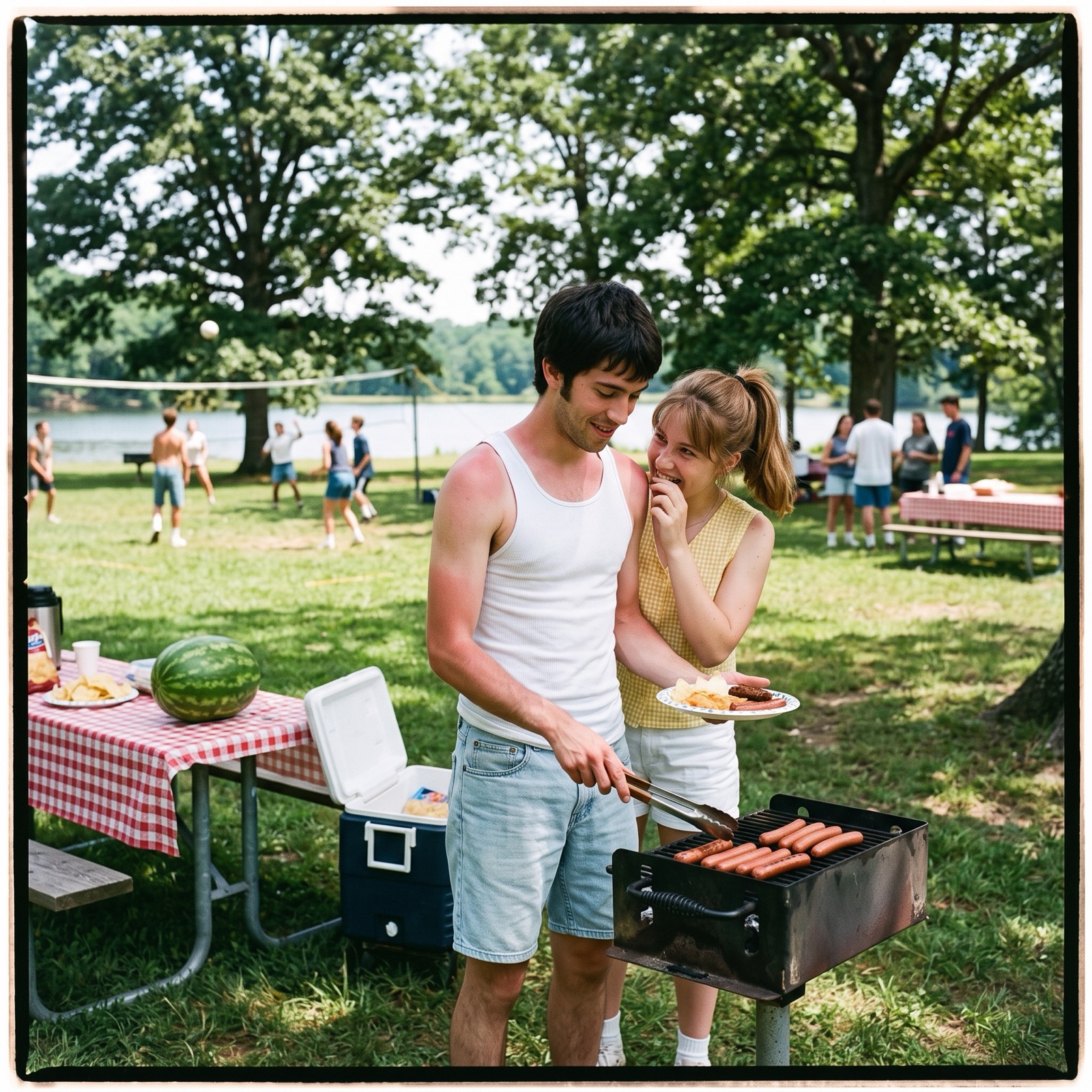 Tanglewood, youth picnic, summer '95.